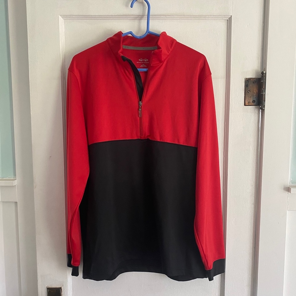 Zip up golf pullover